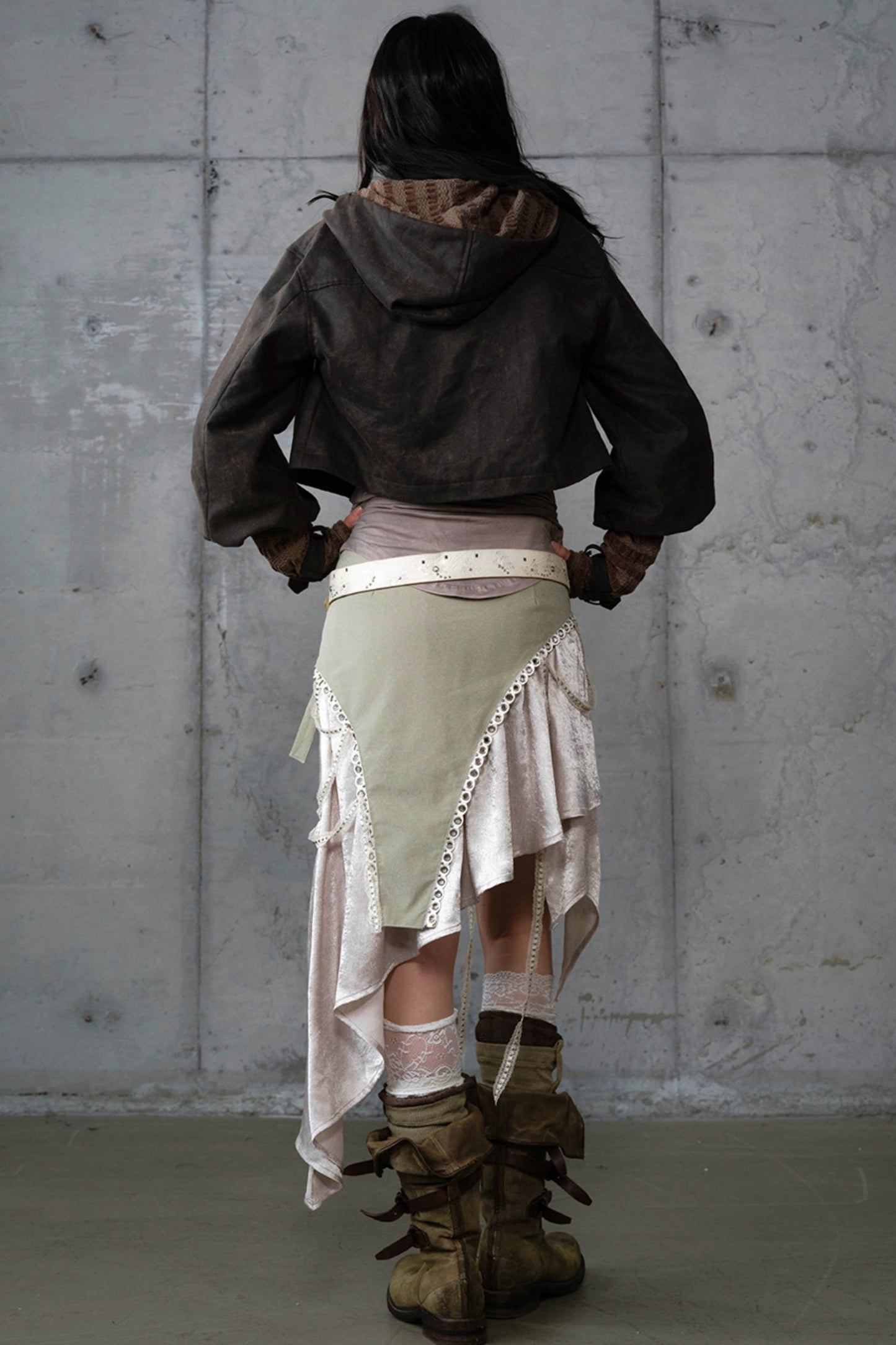 Vintage Court Hooded Coat