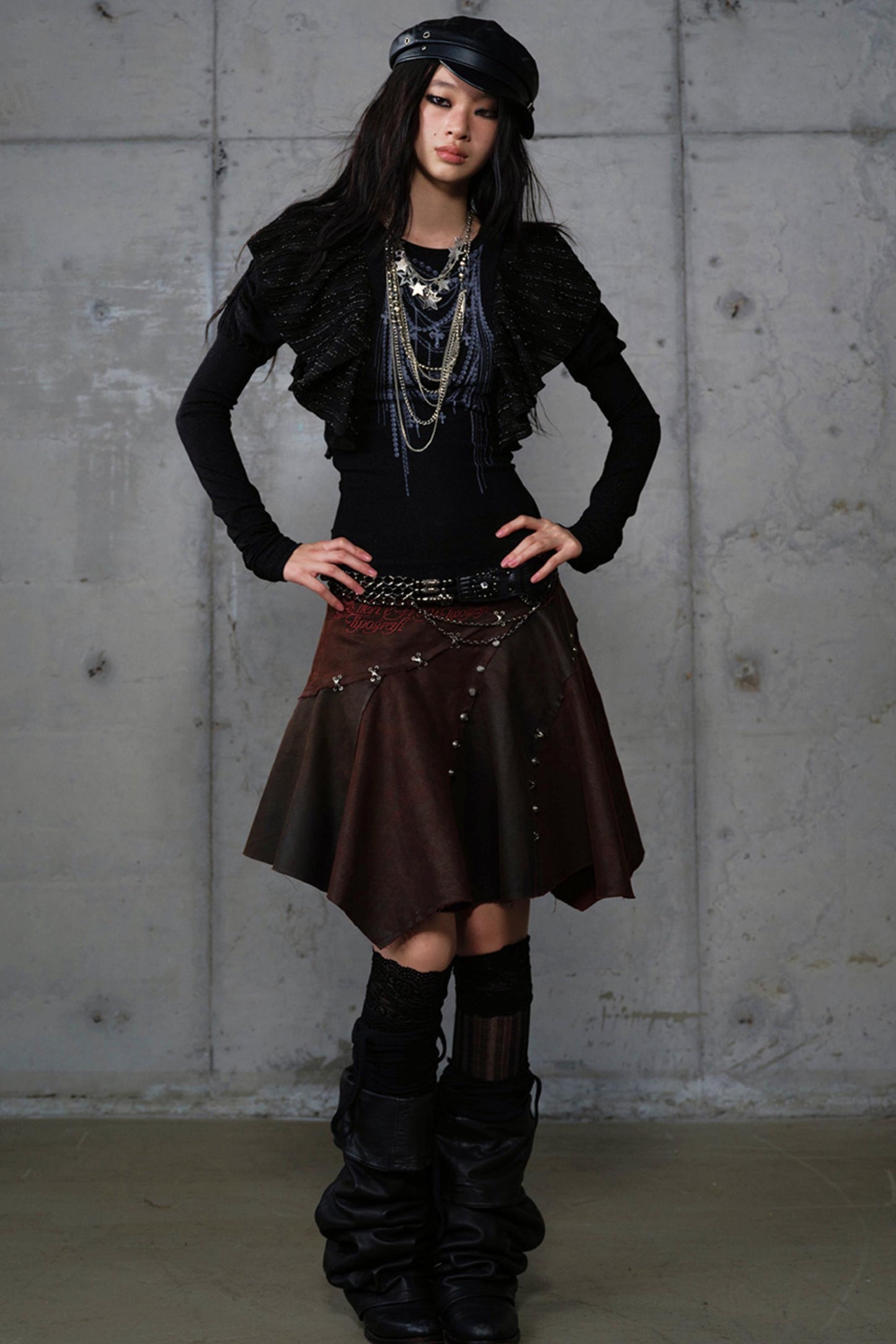 Dark Court Punk Skirt