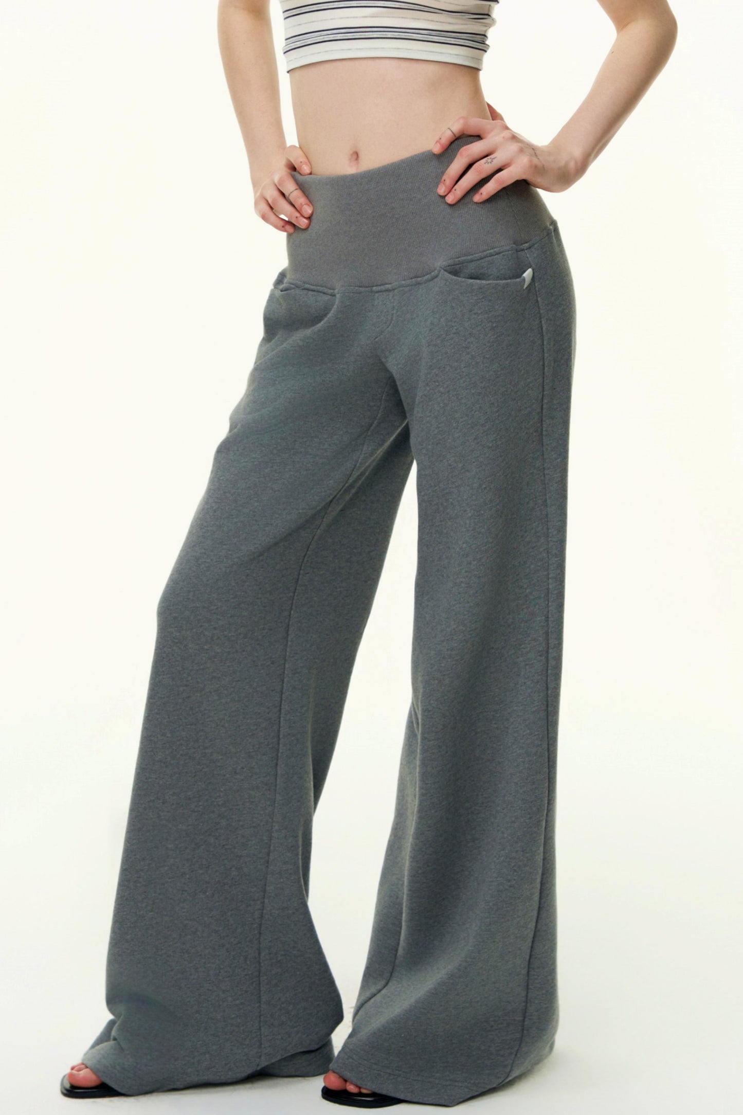 Layered Cotton Sweatshirt Set-Up