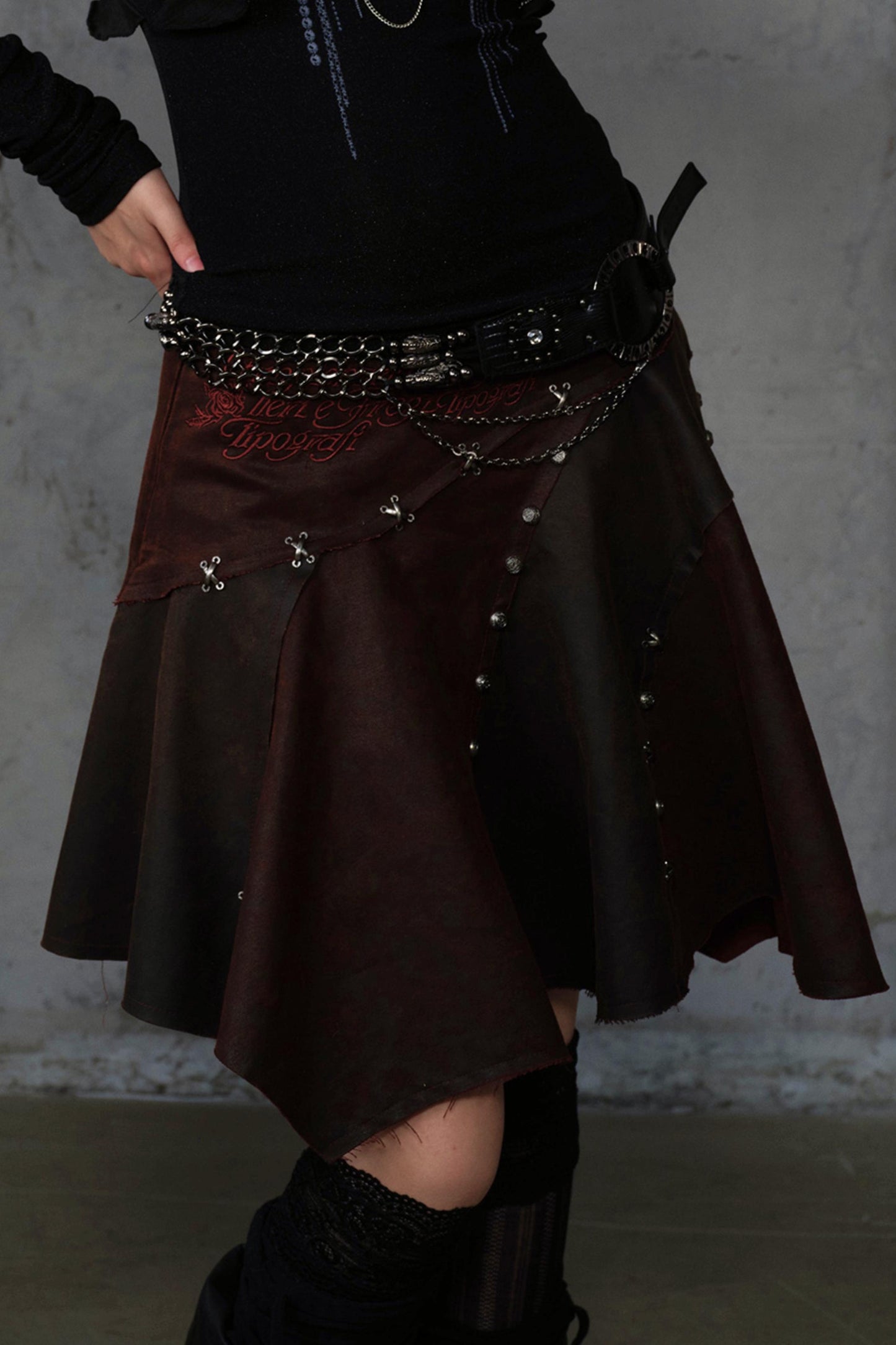 Dark Court Punk Skirt