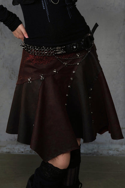 Dark Court Punk Skirt