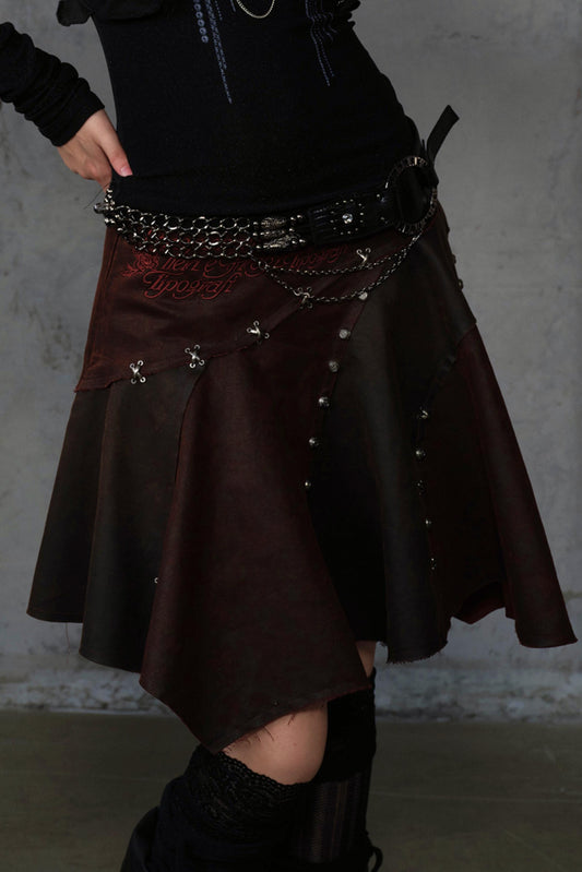Dark Court Punk Skirt