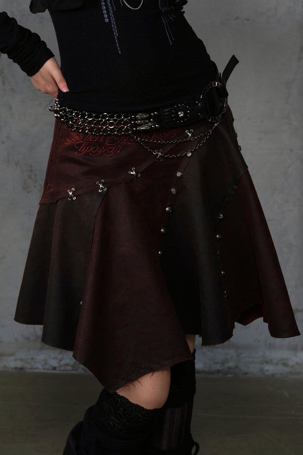 Dark Court Punk Skirt