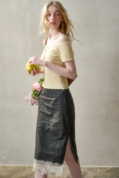 Summer One-Shoulder Cardigan