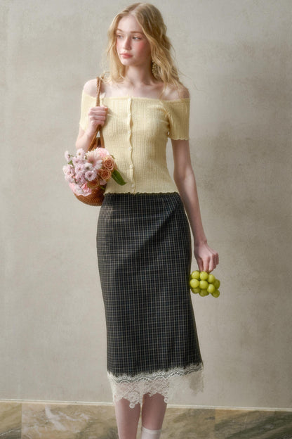 Summer One-Shoulder Cardigan