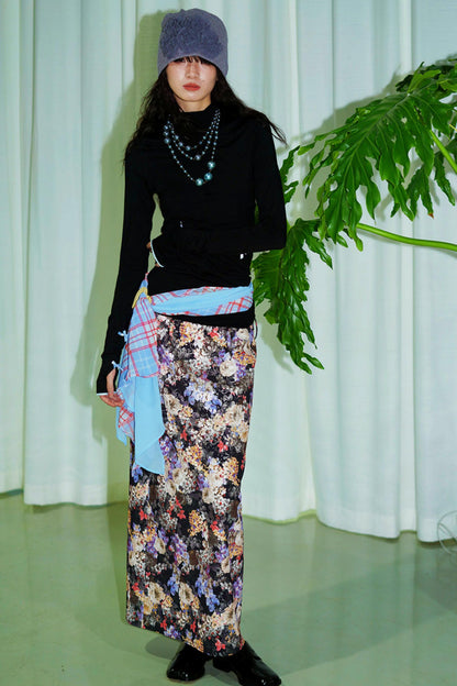 Autumn Solid Turtleneck Top