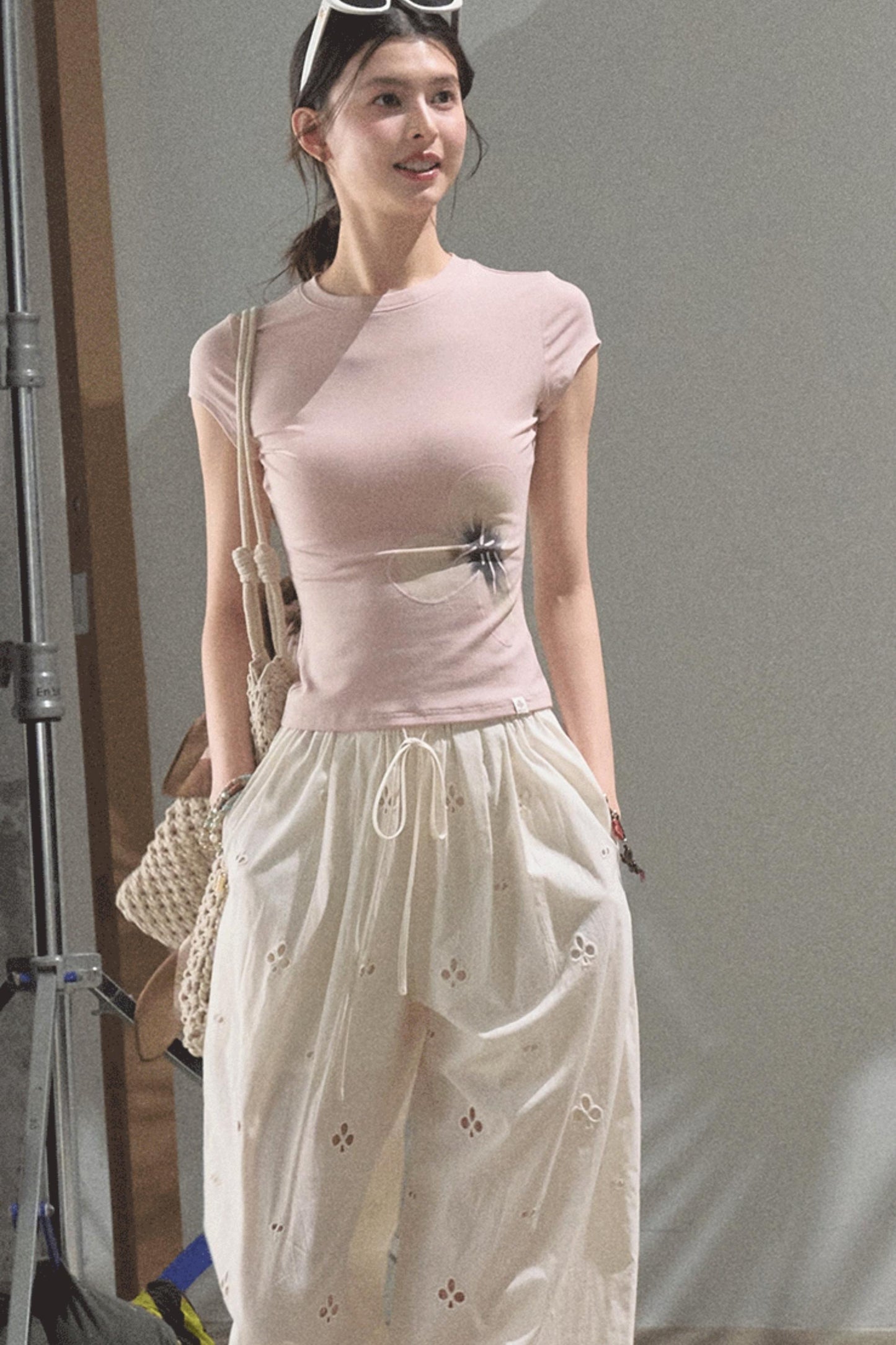 Self-Love Embroidered Summer Pants