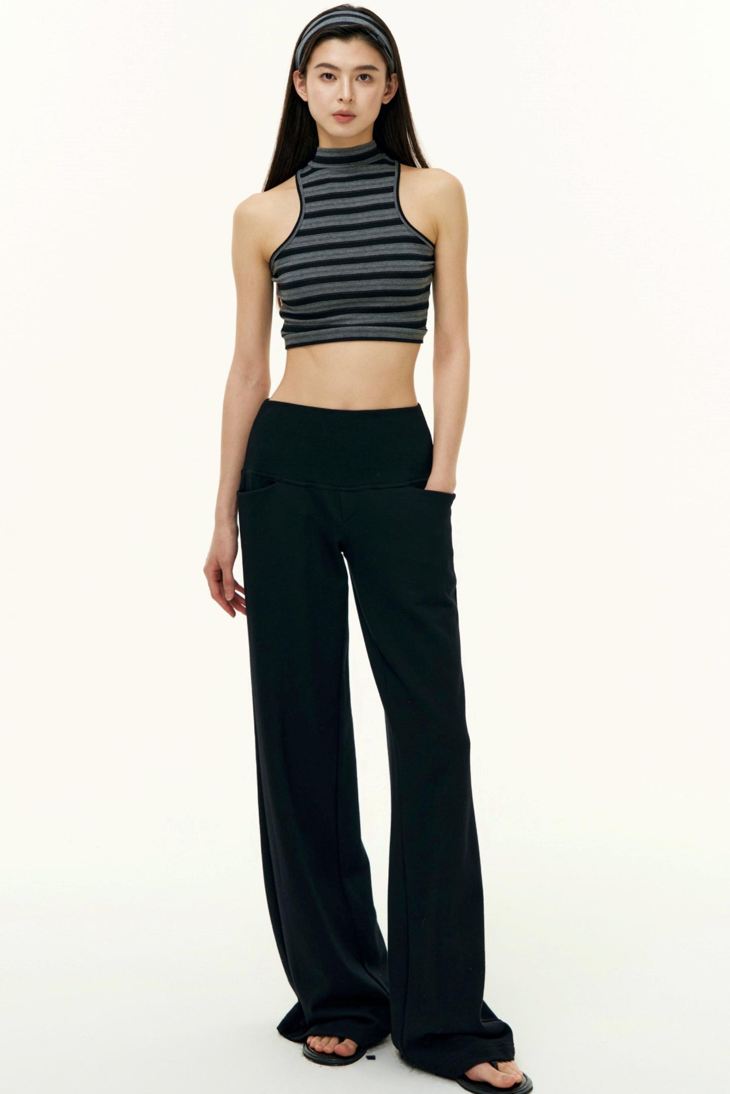 Layered Cotton Sweatshirt Set-Up