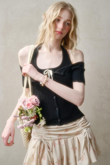 Summer One-Shoulder Cardigan