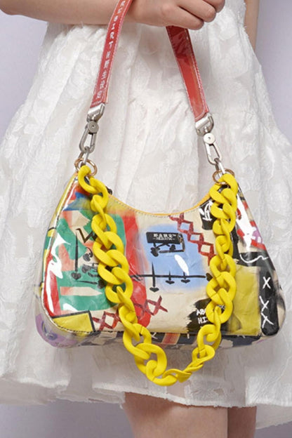 Wild Graffiti Crossbody Bag