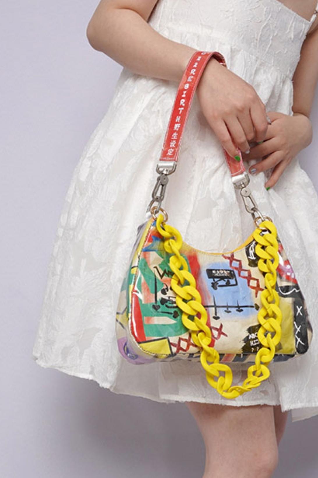 Wild Graffiti Crossbody Bag