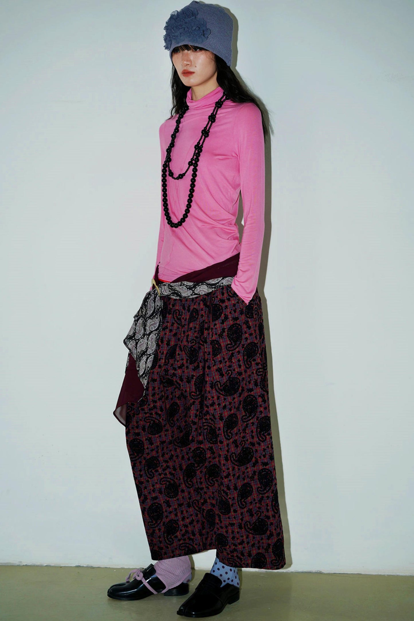 Autumn Solid Turtleneck Top