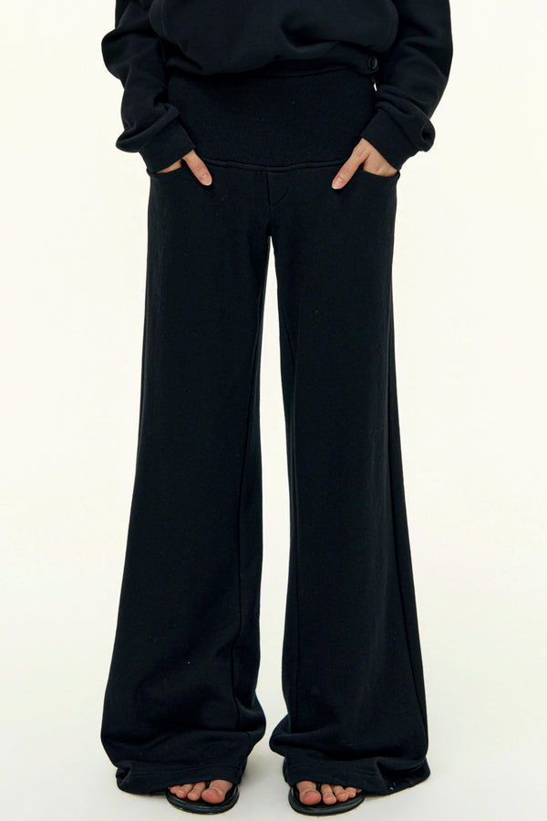 Layered Cotton Sweatshirt Set-Up