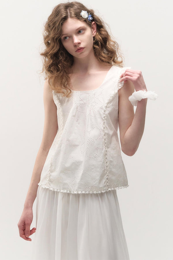 French Elegance Princess Blouse