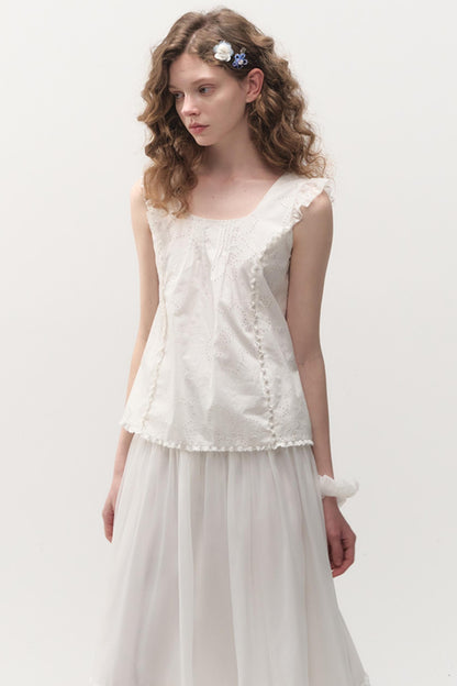 French Elegance Princess Blouse