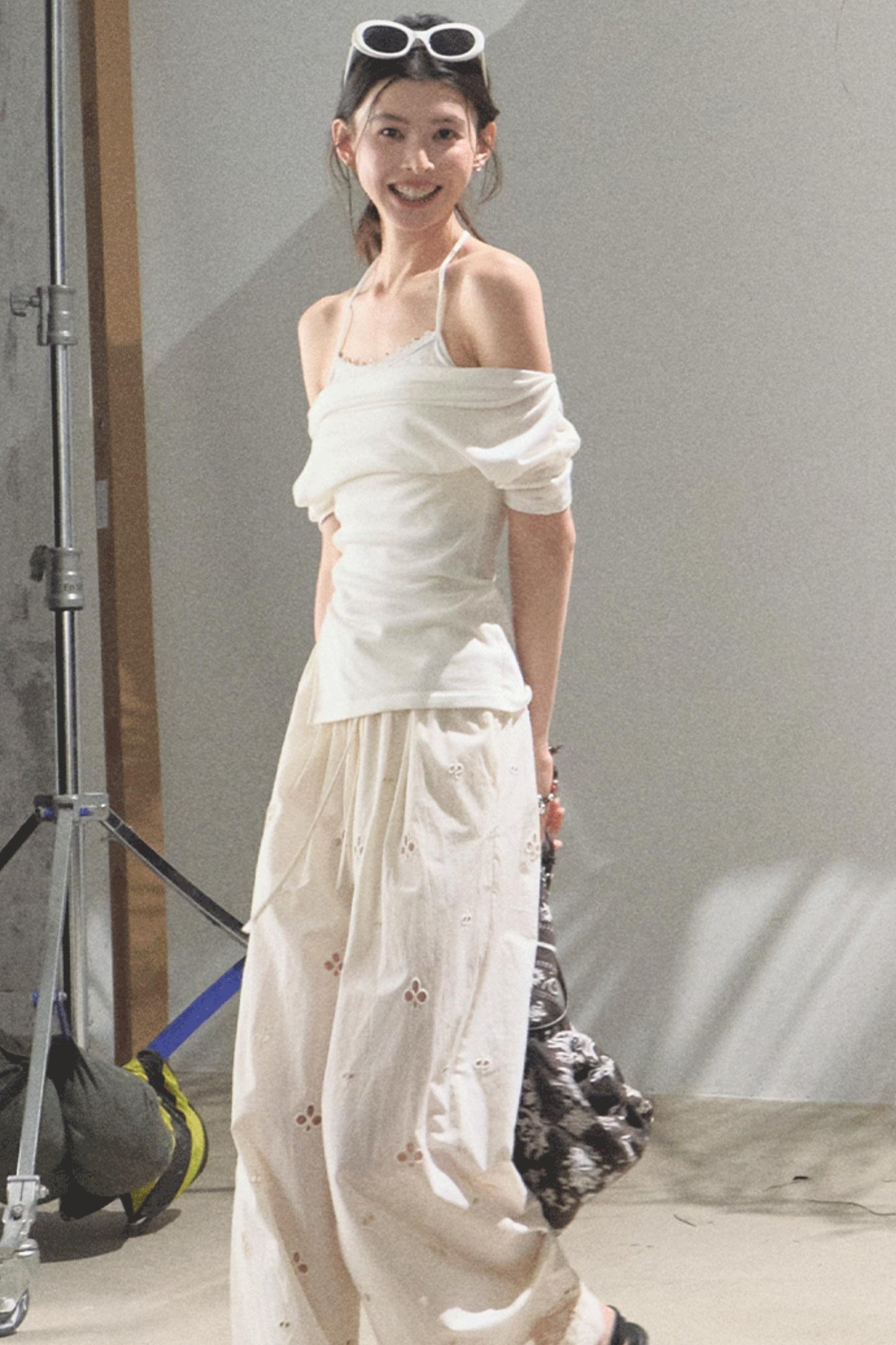 Self-Love Embroidered Summer Pants