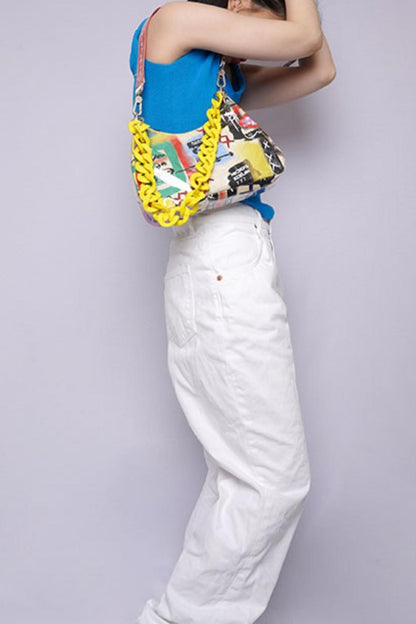 Wild Graffiti Crossbody Bag