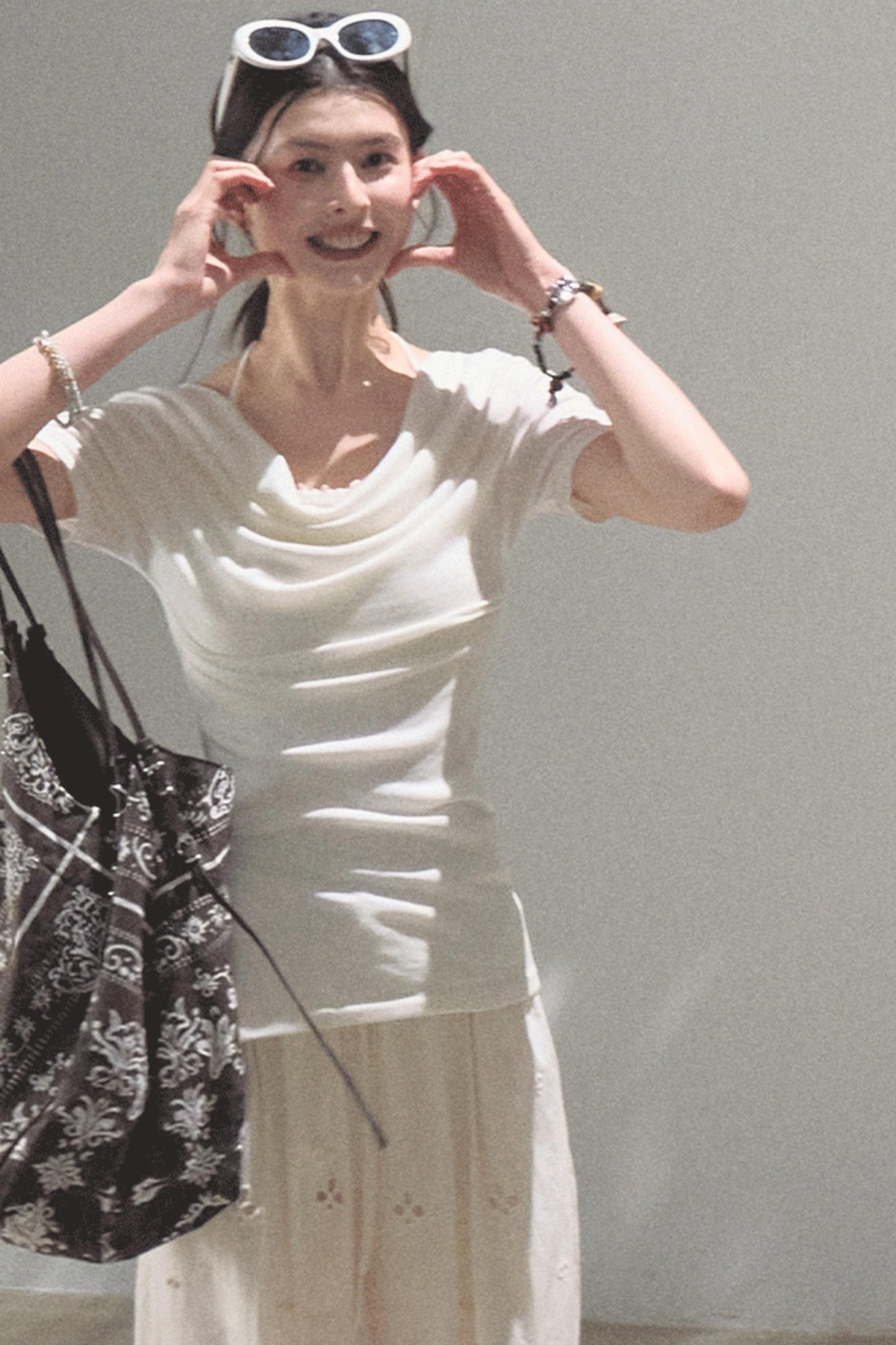 Self-Love Embroidered Summer Pants