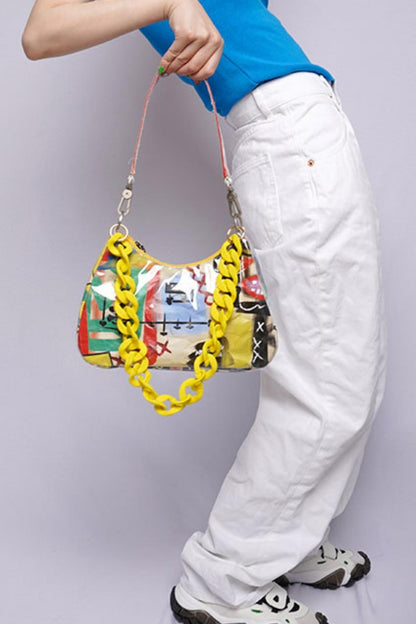 Wild Graffiti Crossbody Bag