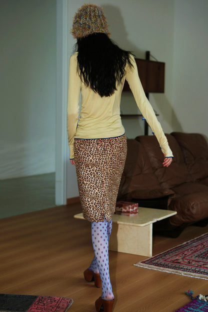 Autumn Solid Turtleneck Top