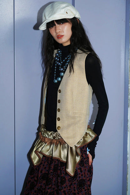 Autumn Solid Turtleneck Top