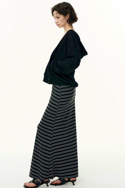 Layered Cotton Sweatshirt Set-Up