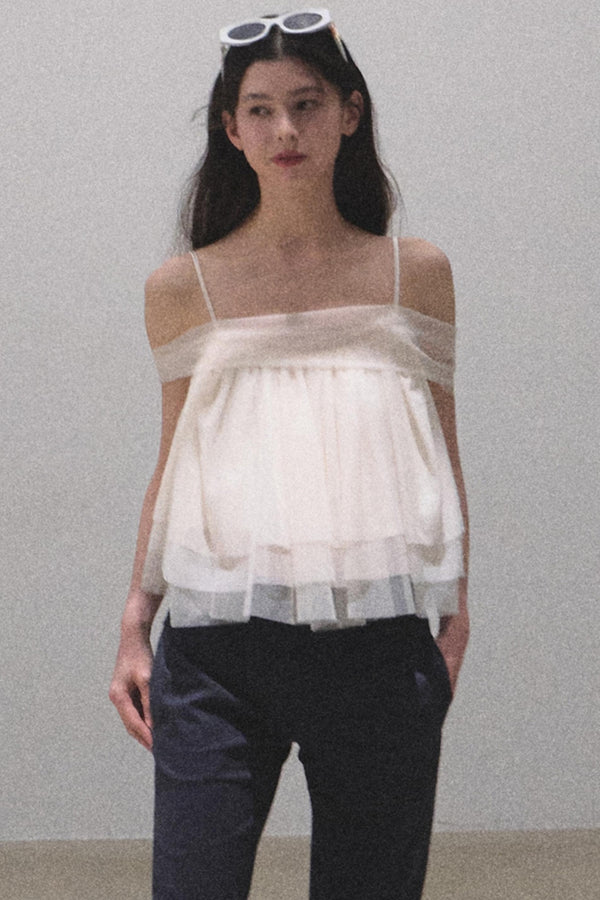 Moonlit Mesh Camisole