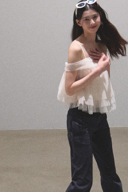 Moonlit Mesh Camisole