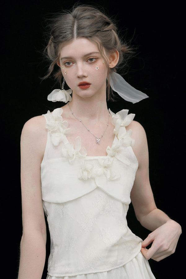 3D Flower Short Top Set-Up