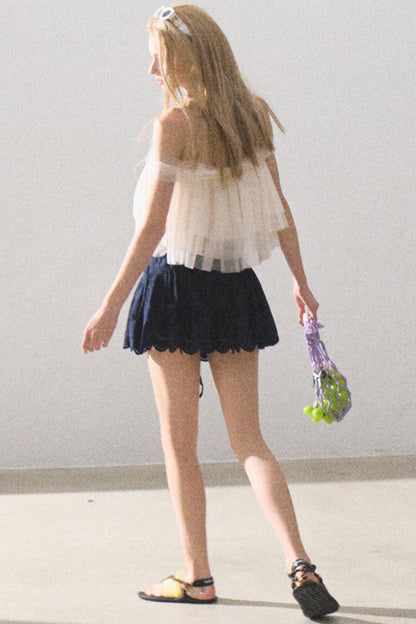 Moonlit Mesh Camisole