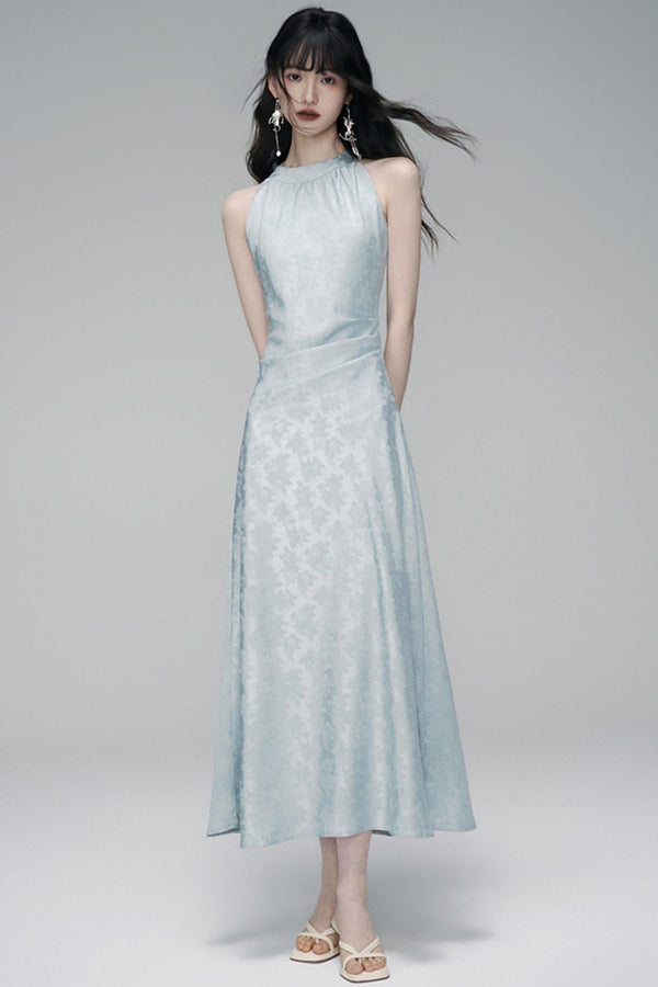 Sleeveless China Maxi Dress