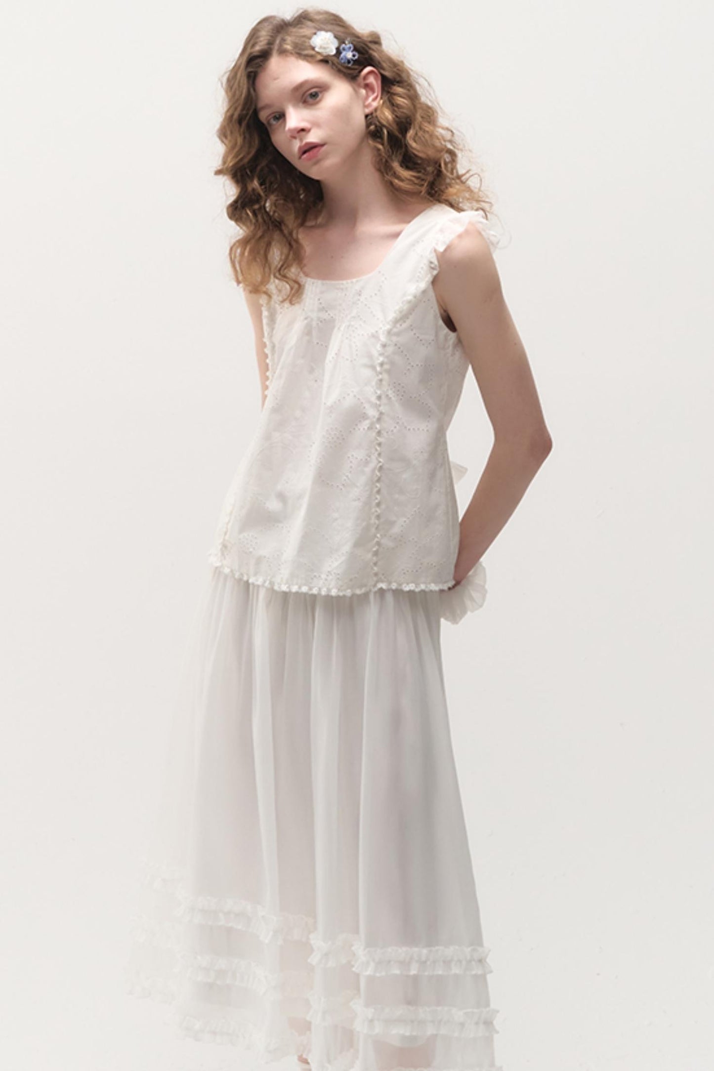 French Elegance Princess Blouse