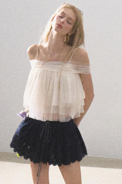 Moonlit Mesh Camisole