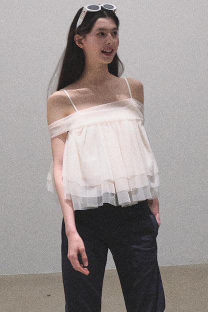 Moonlit Mesh Camisole