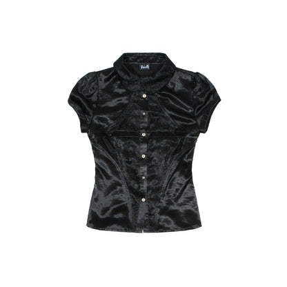 Satin Lace Doll Blouse