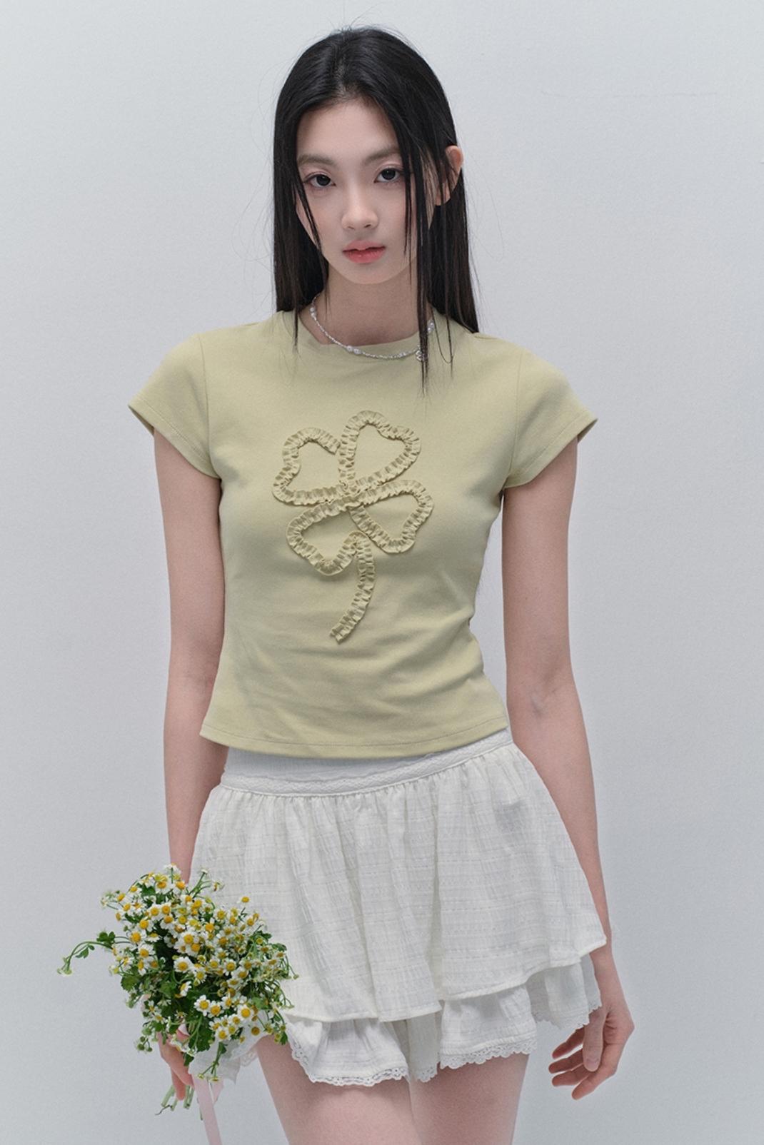 Spice Girls Clover Pleat Tee