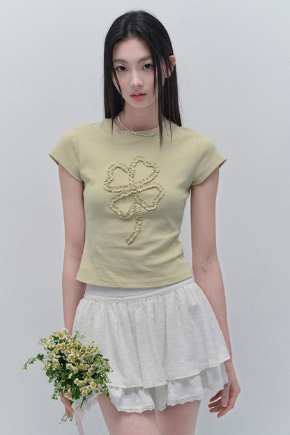 Spice Girls Clover Pleat Tee