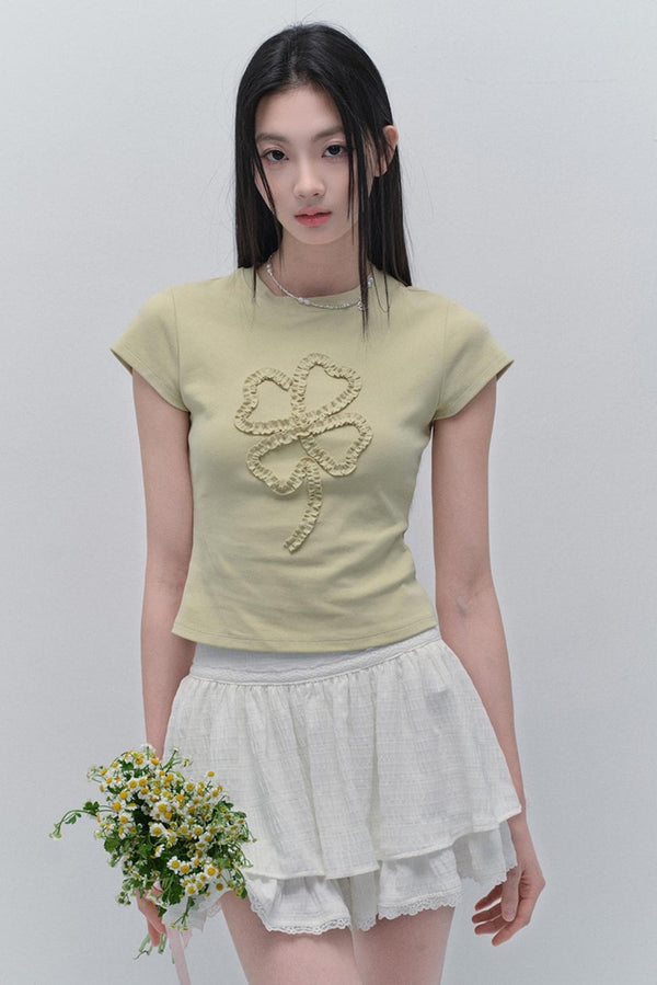 Spice Girls Clover Pleat Tee