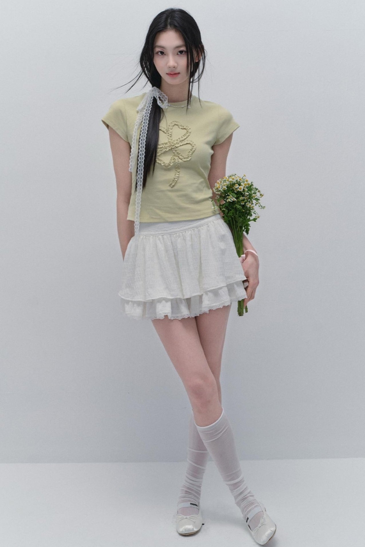 Spice Girls Clover Pleat Tee