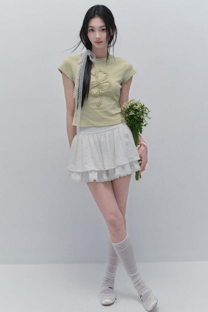 Spice Girls Clover Pleat Tee