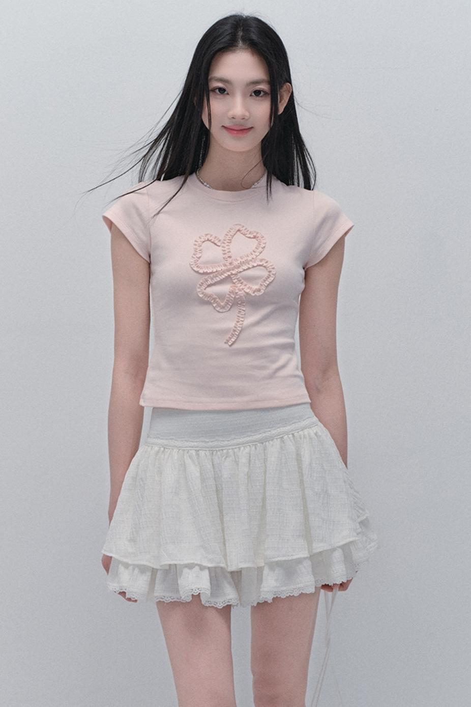 Spice Girls Clover Pleat Tee