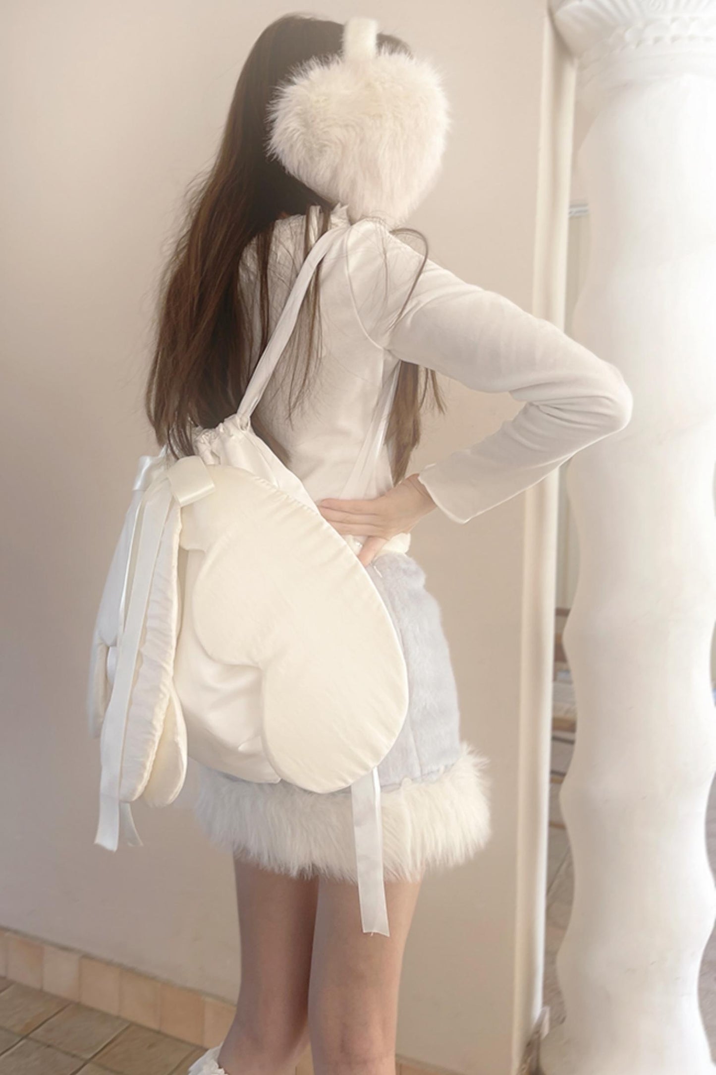 Angel Wings Ribbon Backpack