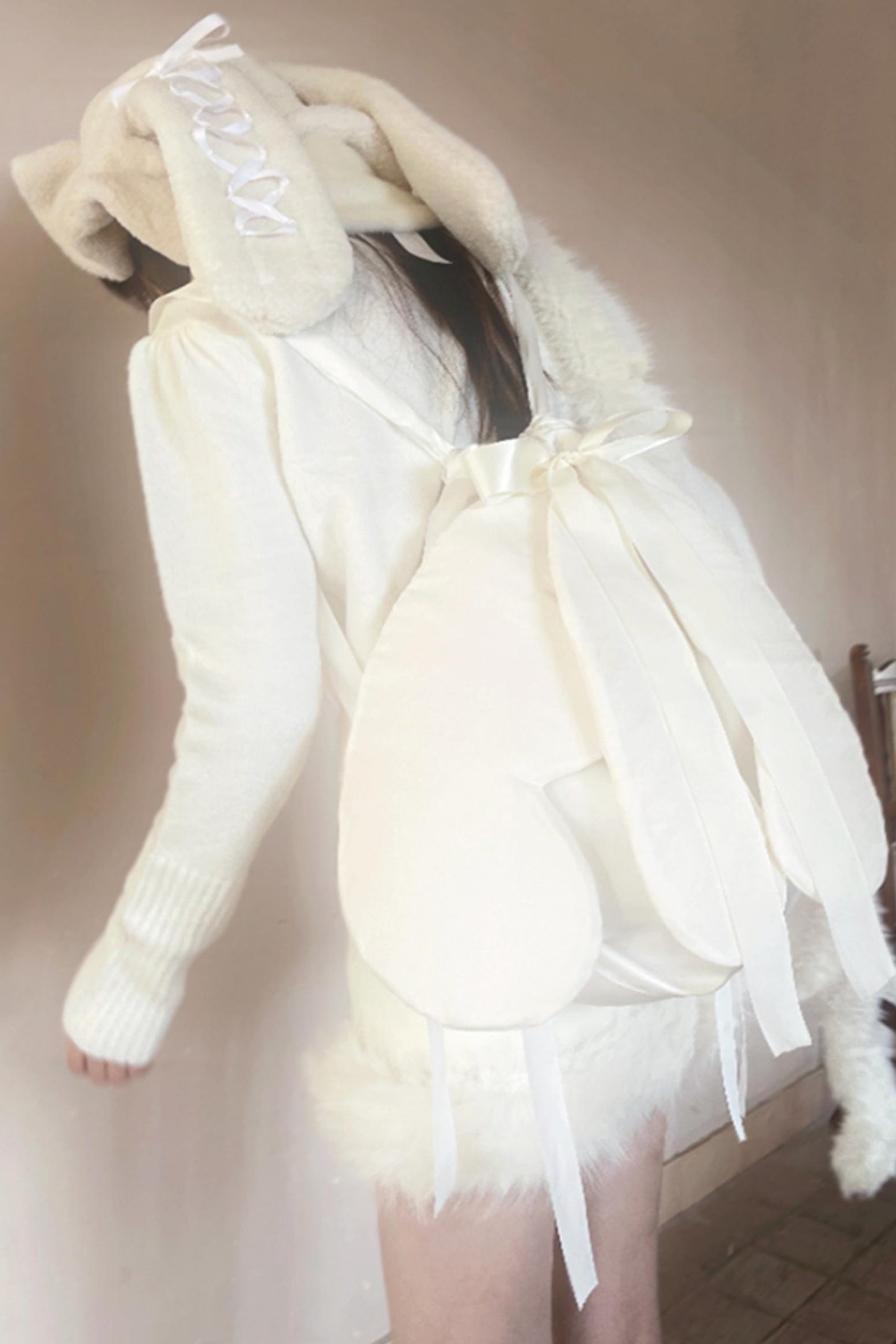 Angel Wings Ribbon Backpack