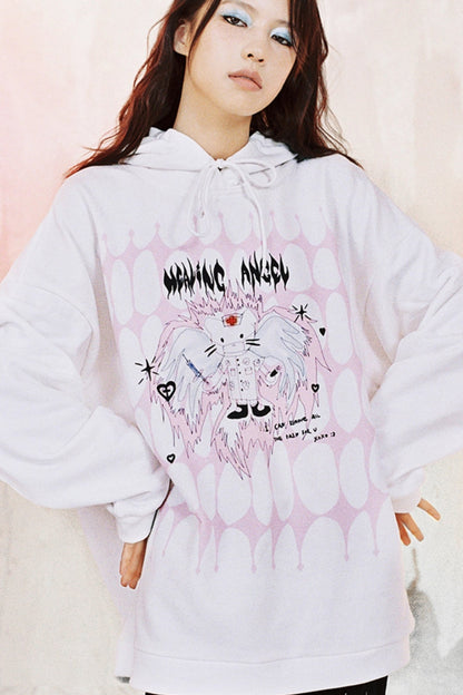 Healing Angel Graphic Hoodie