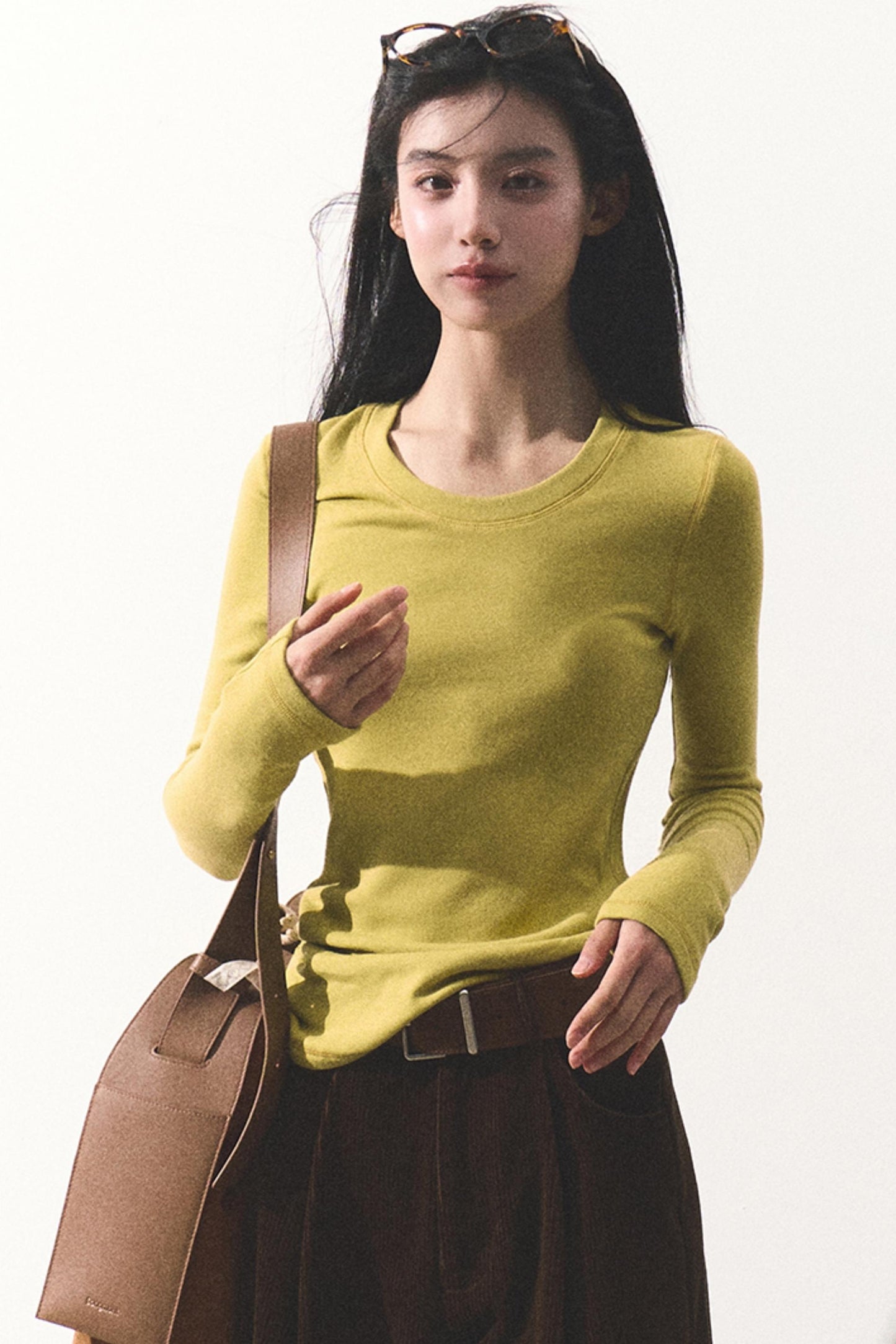 Elegant Wool Base Layer Top