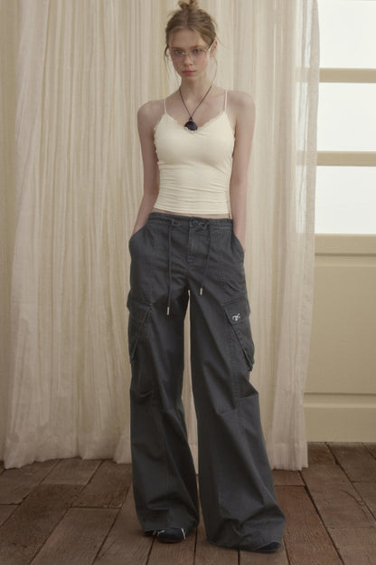 Loose Fit Straight Pants