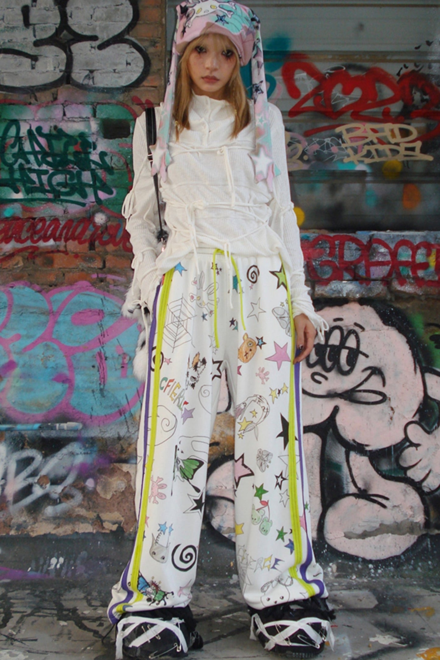 Street Style Graffiti Sweatpants