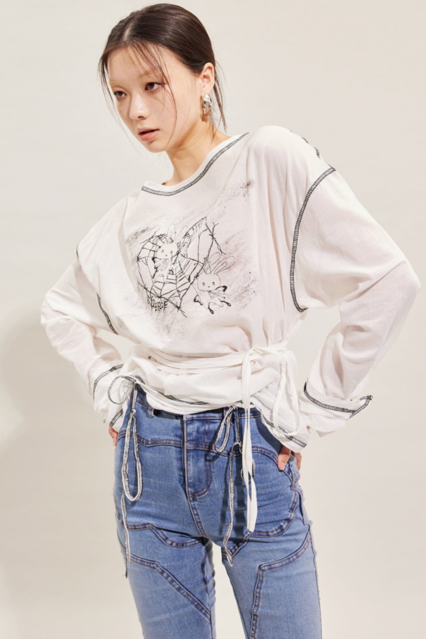 Rabbit Elf Long Sleeve Top