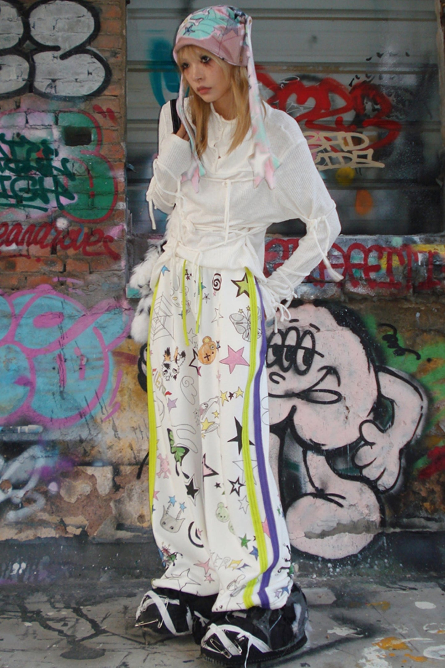 Street Style Graffiti Sweatpants