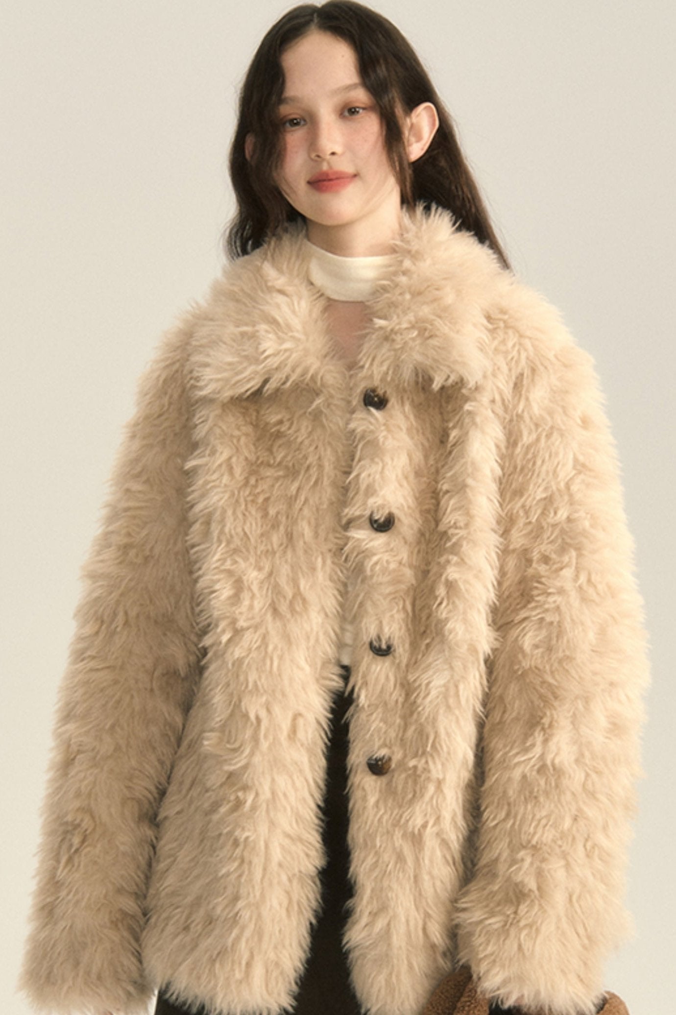 Cozy Maillard Fur Jacket